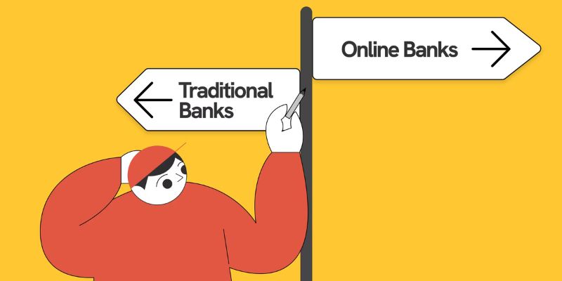Choosing between online banking vs traditional banking